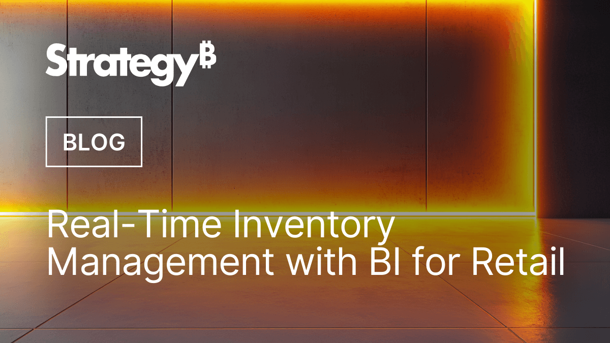 Video: Real-Time Inventory Management with BI for Retail