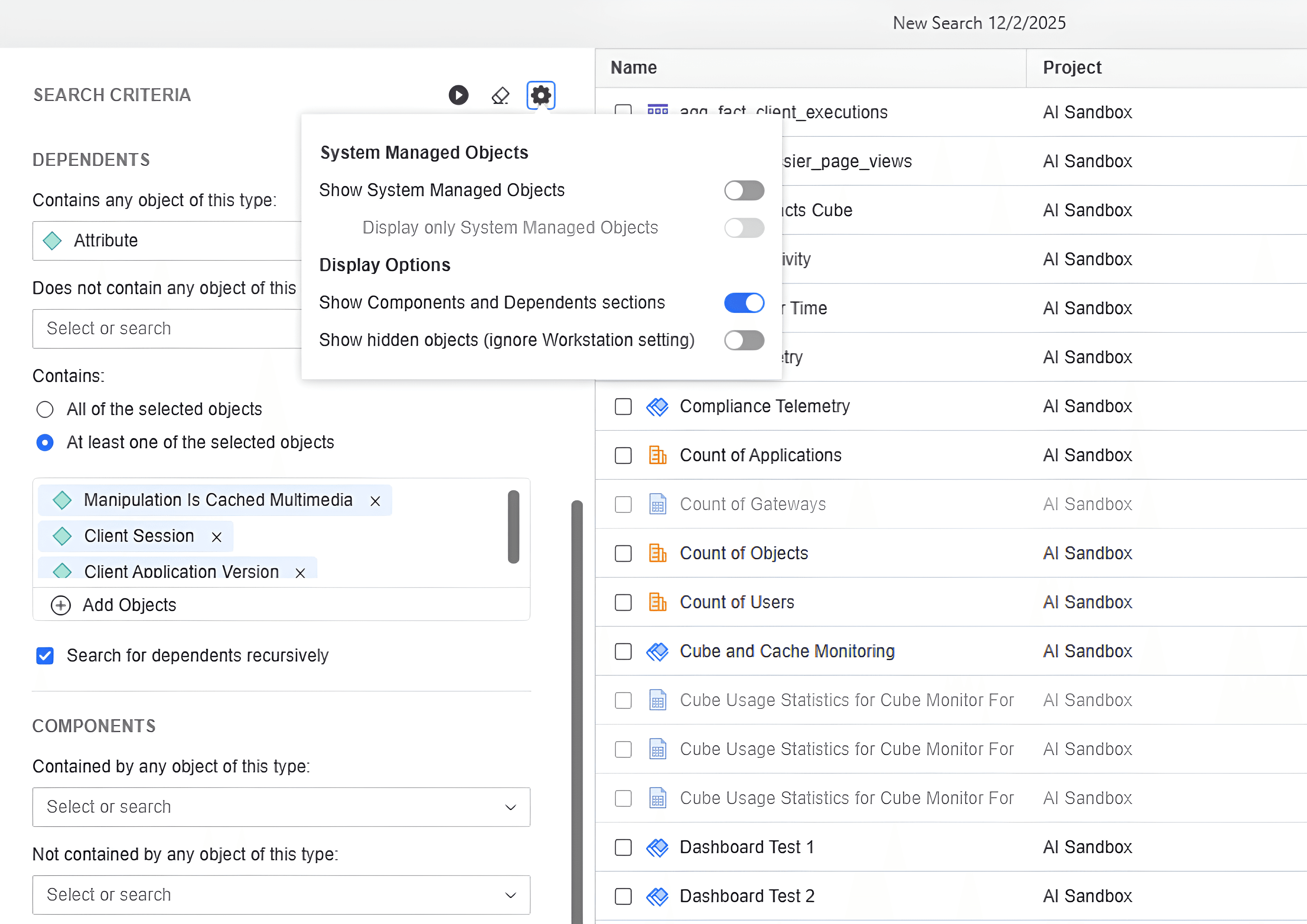 25.12 Search Object Allows searching for components and dependents 1_2025-12-11_20_45_33.073760.png.png