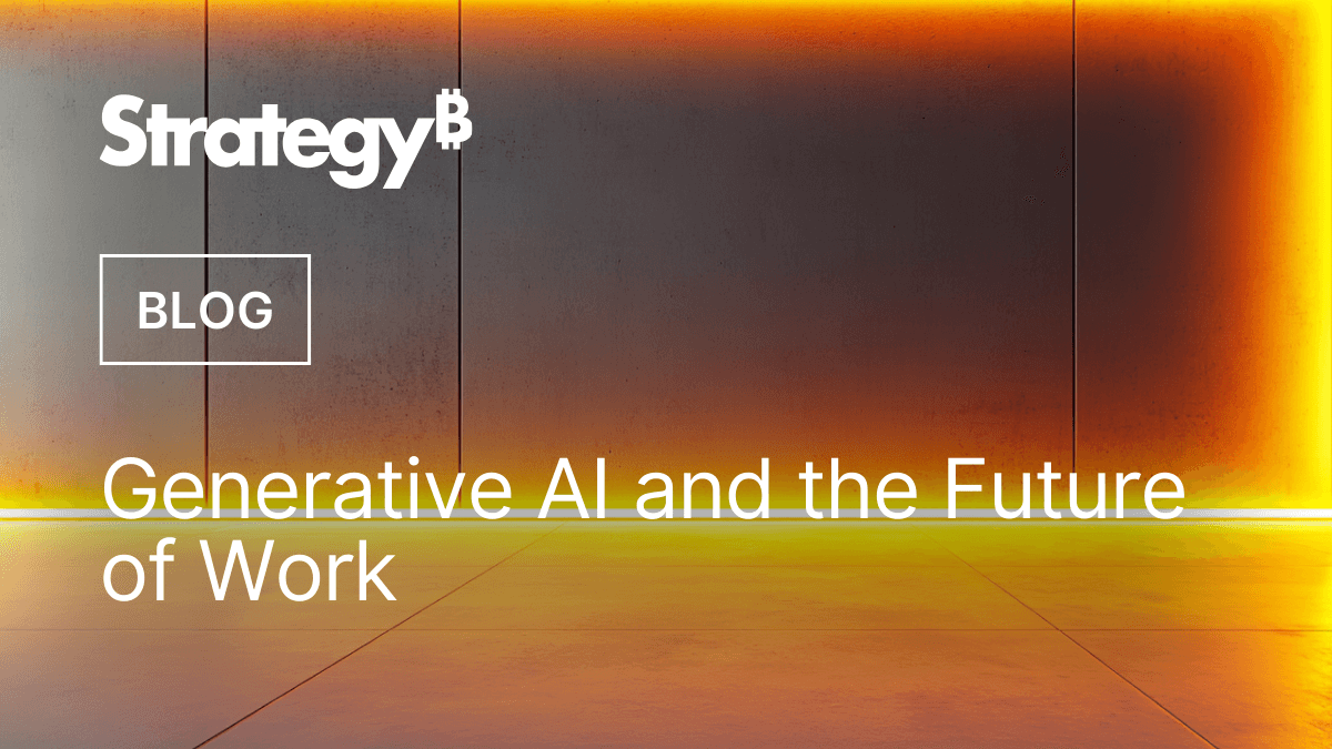 Video: Generative AI and the Future of Work