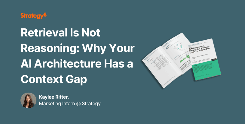 Video: Retrieval Is Not Reasoning: Why Your AI Architecture Has a Context Gap
