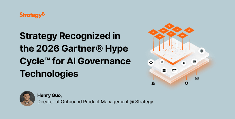 Video: Strategy Recognized in the Gartner® Hype Cycle™ for AI Governance Technologies, 2026