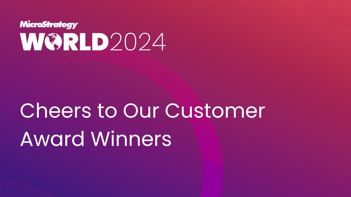 Video: Cheers to Our 2024 Customer Award Winners